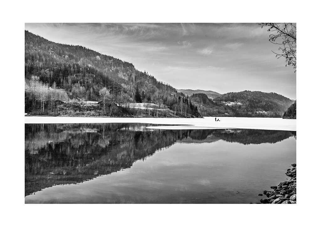 008 Ice fishing, Numedal, Norway, a3 print on Canon Premium Fine Art Smooth paper (Hahnemuhle 100% Cotton Rag 310g), printed on Canon Pixma Pro-1
